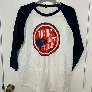 Taking Back Sunday tour shirt